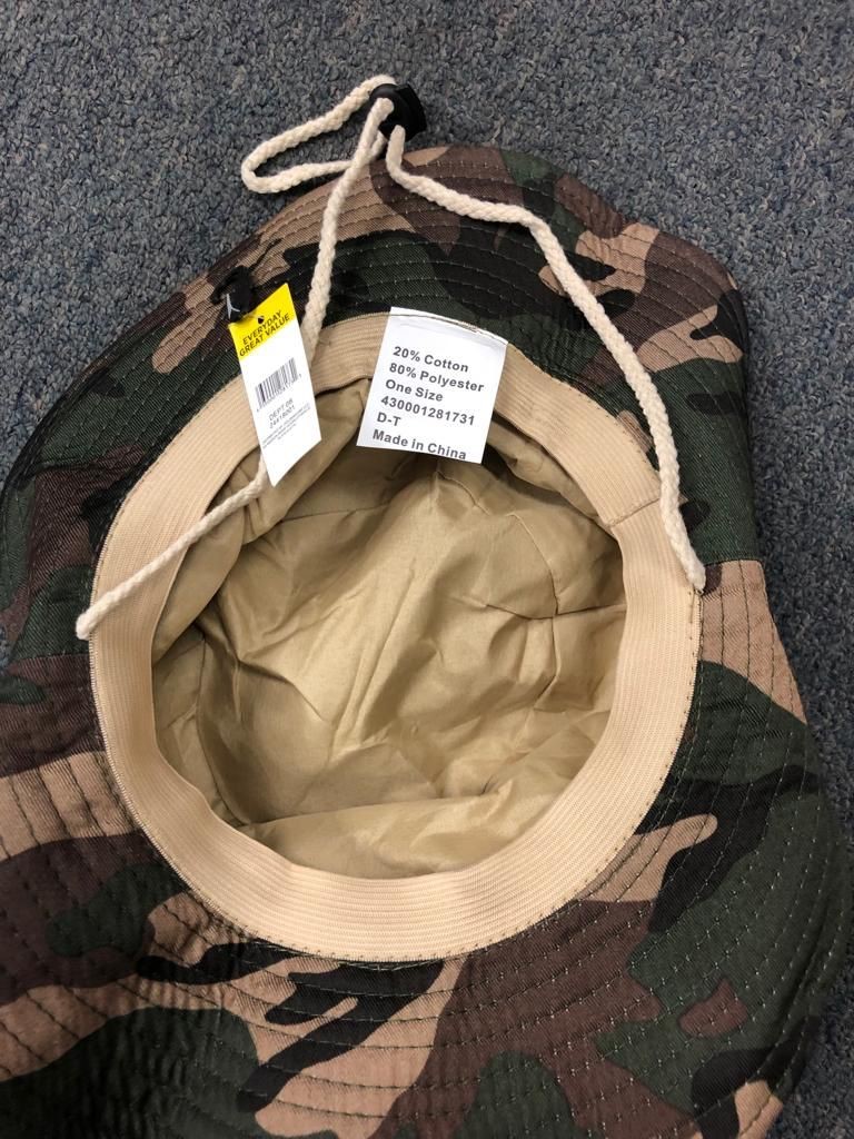 46317 - Camouflage Pattern Bucket Hat USA