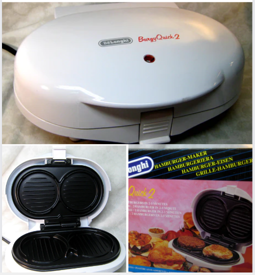 50819 - Delonghi Hm270 Portable Hamburger Maker USA