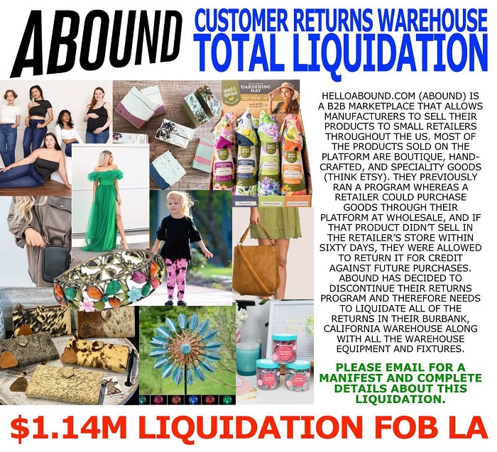 50881 - $1.14M Liquidation From HelloAbound.com USA