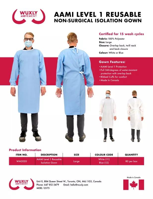 50922 - Isolation Gowns Canada